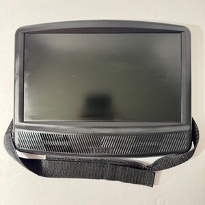 RCA Portable Car Headrest DVD Player Screen 7in Built in Speakers Strap Unested